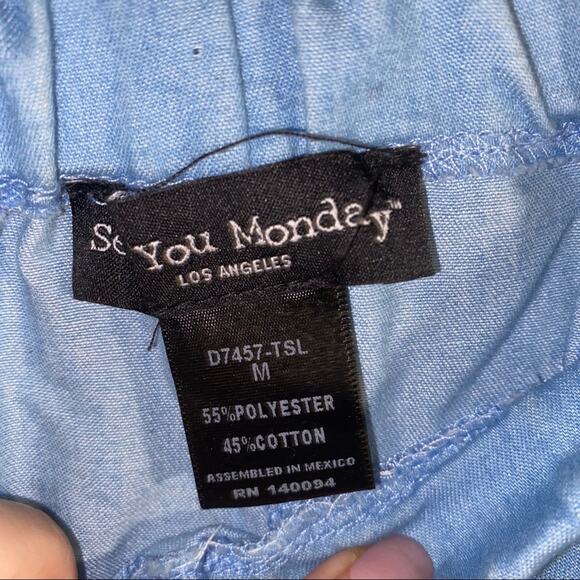 🦬SEE YOU MONDAY off the shoulder dress medium - Picture 3 of 4